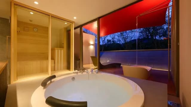 リゾートホテル　モアナコースト-離れヴィラメゾネット[キング]【半露天風呂・プライベートサウナ・水風呂付き】-5