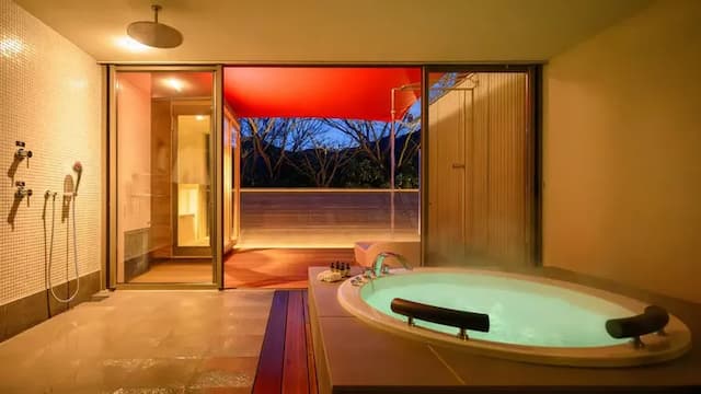 リゾートホテル　モアナコースト-離れヴィラメゾネット[ツイン]【半露天風呂・プライベートサウナ・水風呂付き】-1