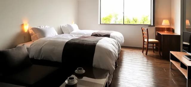 リゾートホテル　モアナコースト-離れヴィラメゾネット[ツイン]【半露天風呂・プライベートサウナ・水風呂付き】-5