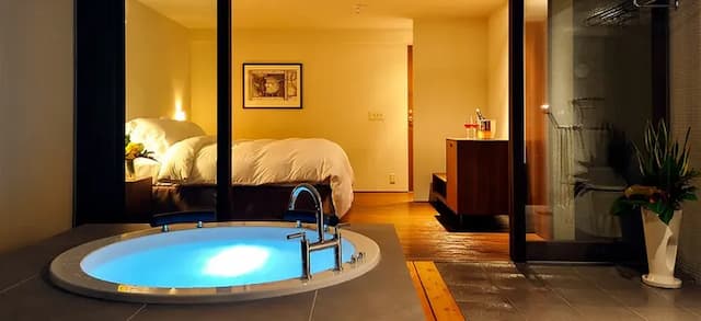 リゾートホテル　モアナコースト-離れヴィラメゾネット[ダブル]【半露天風呂・プライベートサウナ・水風呂付き】-4