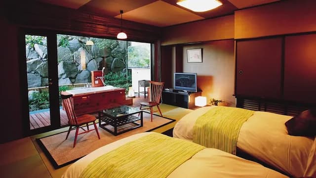 [Open-air jacuzzi] Designer's room