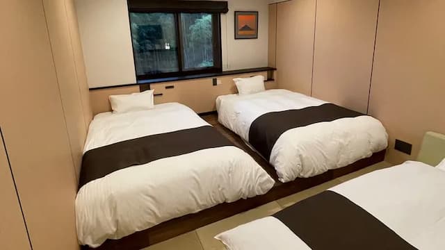 [Standard Twin & minus; Mountain Side & minus;] Japanese and Western Room