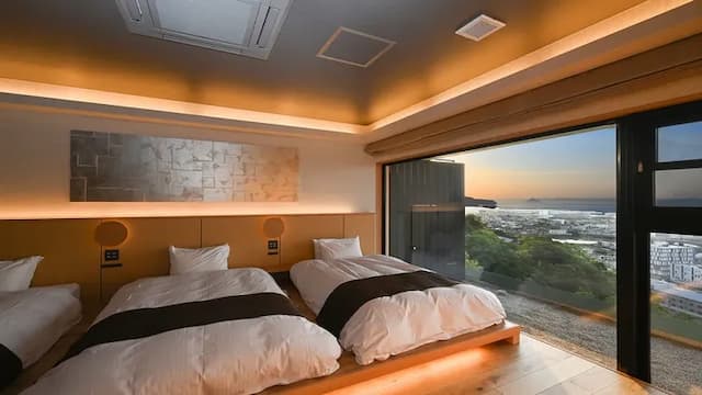 & minus; Top floor & minus; ◆ Natural hot spring ◆ [Observation bath] Seto Inland Sea Premier Suite