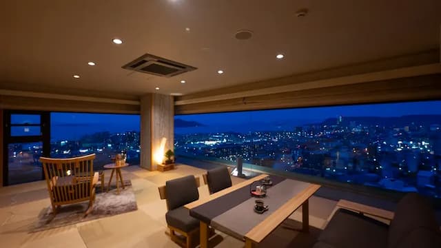 & minus; Top floor & minus; ◆ Natural hot spring ◆ [Observation bath] Seto Inland Sea Premier Suite
