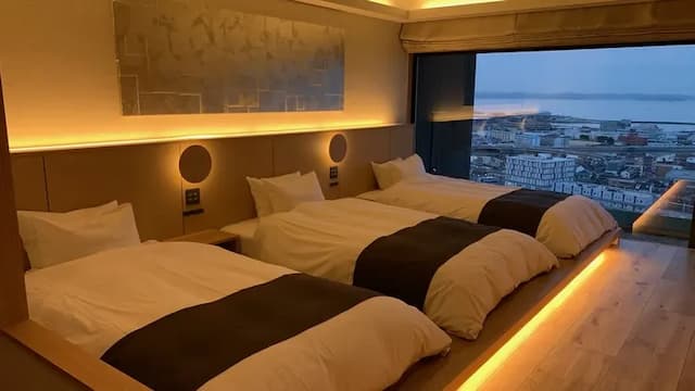 －Top floor－ ◆ Natural hot spring ◆ [Observation bath] Seto Inland Sea Premier Suite Room