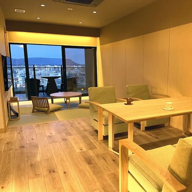 & minus; Top floor & minus; ◆ Natural hot spring ◆ [Observation bath] City & Yashima Suite