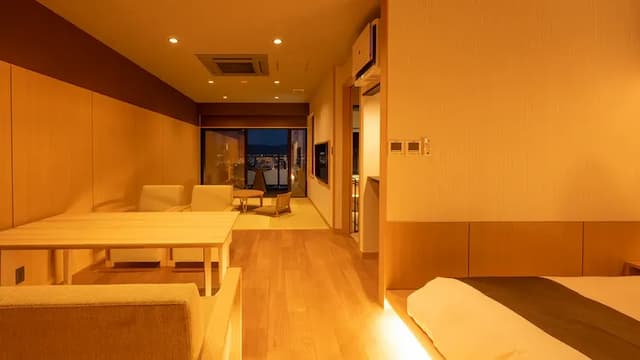 & minus; Top floor & minus; ◆ Natural hot spring ◆ [Observation bath] Island & City Suite
