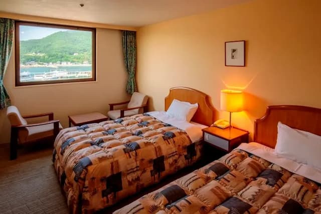 OKido Hotel (Shodoshima)-[Non-smoking] Twin room [Twin room] [Non-smoking]-3