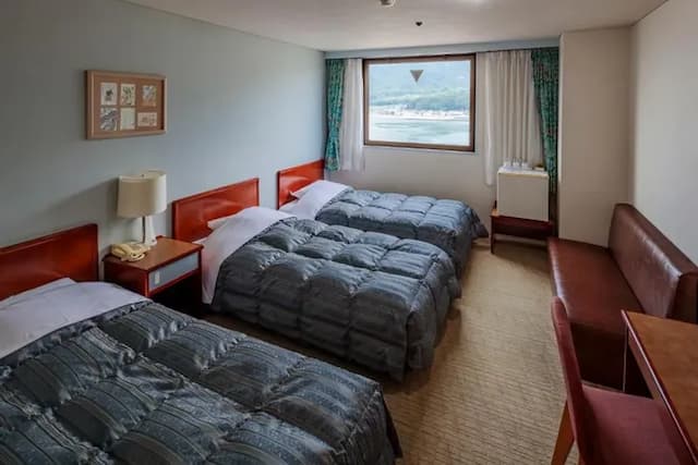 OKido Hotel (Shodoshima)-[Smoking] Triple room [Triple room] [Smoking] [Ocean view]-2