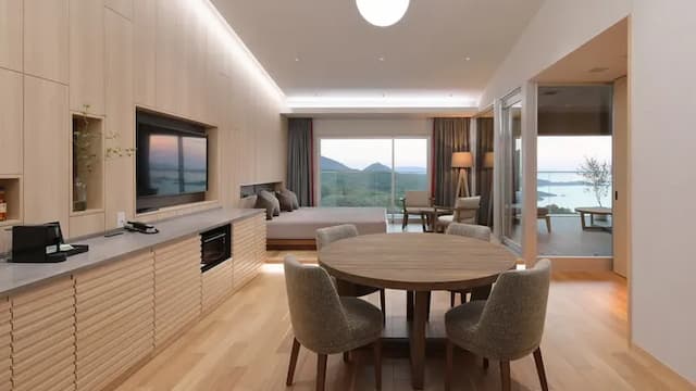 [Executive floor] Terrace suite view bath