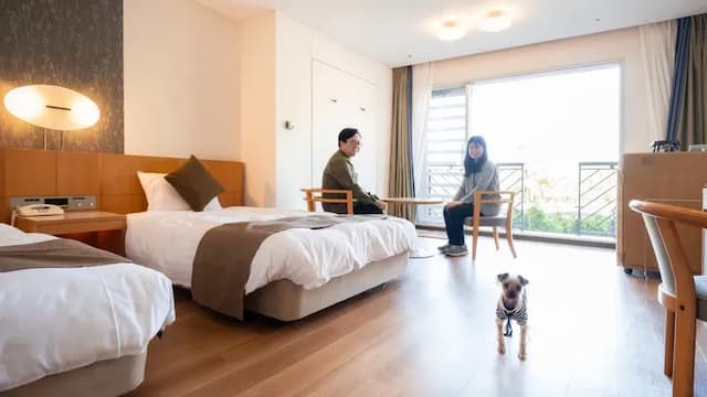 Olivean小豆島 夕陽之丘飯店 | 方便至妖怪美術館1號館-寵物房【不挑房】-1