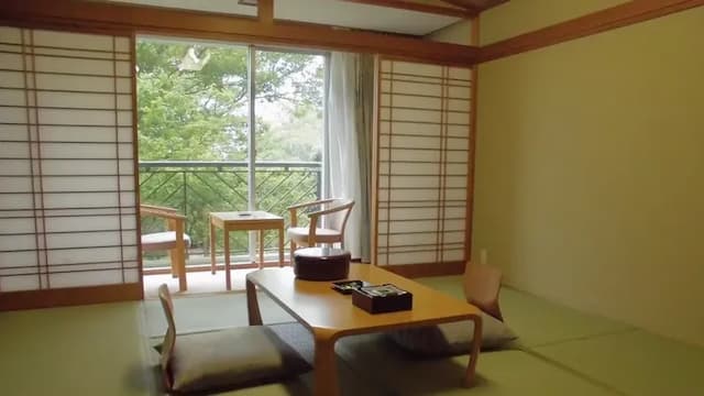 Olivean小豆島 夕陽之丘飯店 | 方便至妖怪美術館1號館-朝日側和室 8張榻榻米【不挑房】-1