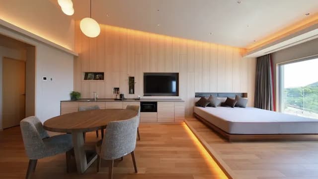 Olivean小豆島 夕陽之丘飯店 | 方便至妖怪美術館1號館-【行政樓層】露台套房 附景觀浴室【不挑房】-1