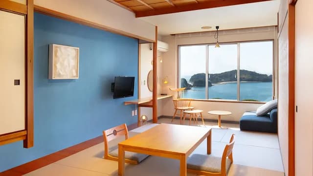 天空飯店 海廬 | 東庄港開車7分-海景和室 7.5榻榻米【不挑房】-3