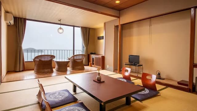 Ocean view Japanese style room 10 tatami mats