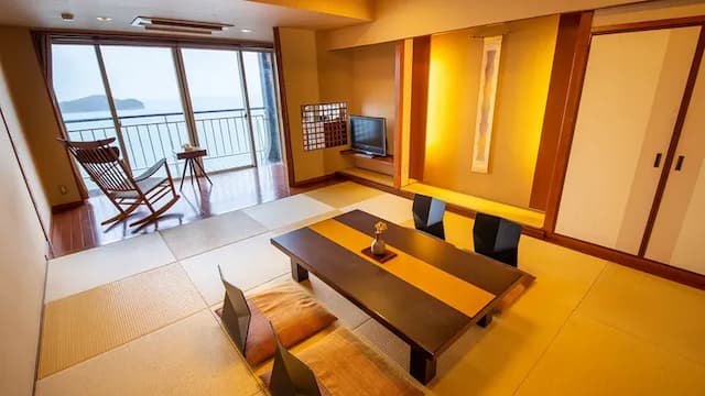 Superb ocean view DX Japanese style room 10 tatami mats