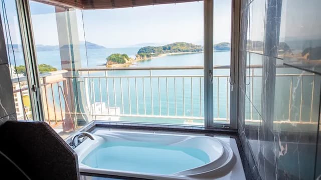 天空飯店 海廬 | 東庄港開車7分-海景DX日西合璧房【不挑房】-5