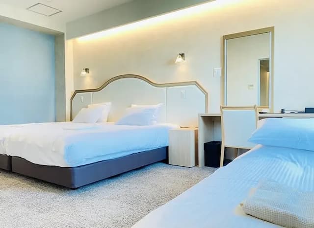 珍珠花園酒店 | JR高松站乘計程車約 8 分鐘-本館 豪華雙床房【不挑房】-2