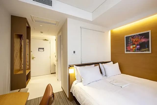 珍珠花園酒店 | JR高松站乘計程車約 8 分鐘-新館 一人用雙人房【不挑房】-3