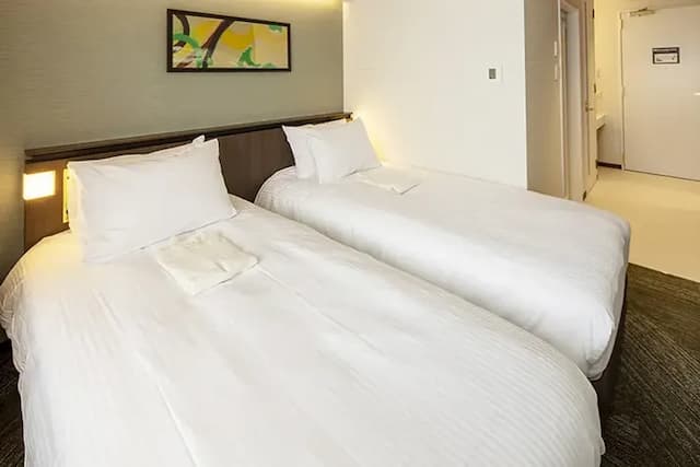 珍珠花園酒店 | JR高松站乘計程車約 8 分鐘-新館 短雙床房【不挑房】-2