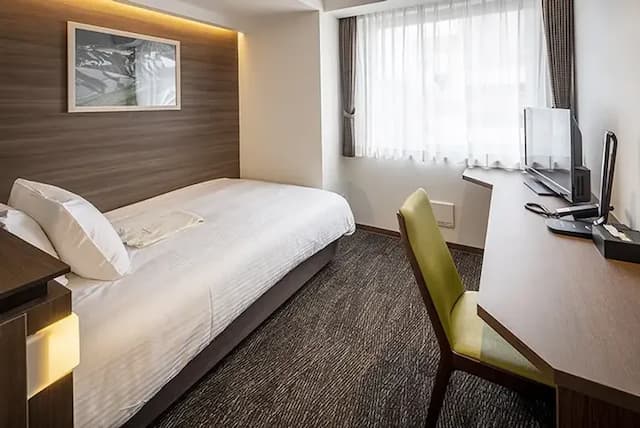 珍珠花園酒店 | JR高松站乘計程車約 8 分鐘-新館 單人房【不挑房】-2