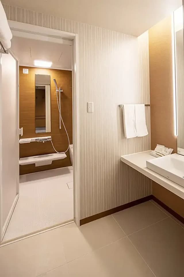 珍珠花園酒店 | JR高松站乘計程車約 8 分鐘-新館 高級雙床房【不挑房】-5