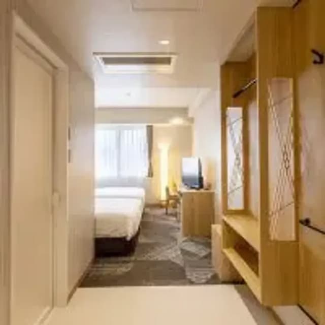 珍珠花園酒店 | JR高松站乘計程車約 8 分鐘-新館 無障礙雙床房【不挑房】-4