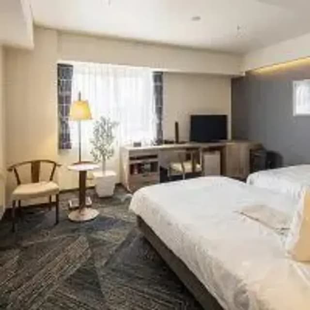 珍珠花園酒店 | JR高松站乘計程車約 8 分鐘-新館 無障礙雙床房【不挑房】-3