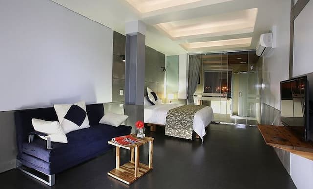 工匠家小木屋民宿-輕工業Loft風-2