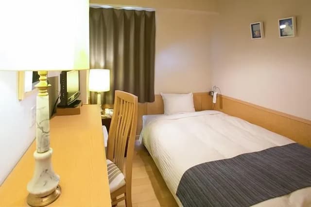 山形七日町華盛頓飯店｜近JR山形站/山形城跡開車6分/諏訪神社步行16分-落地單人房【不挑房】-1