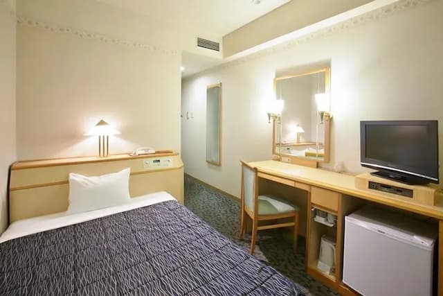 山形七日町華盛頓飯店｜近JR山形站/山形城跡開車6分/諏訪神社步行16分-豪華單人房【不挑房】-1