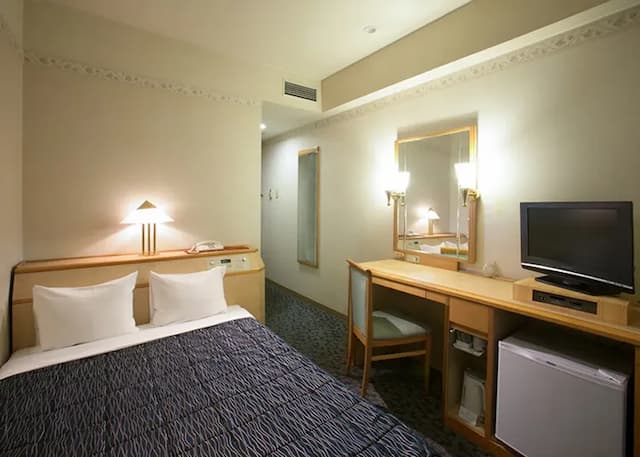 山形七日町華盛頓飯店｜近JR山形站/山形城跡開車6分/諏訪神社步行16分-標準雙人房【不挑房】-1