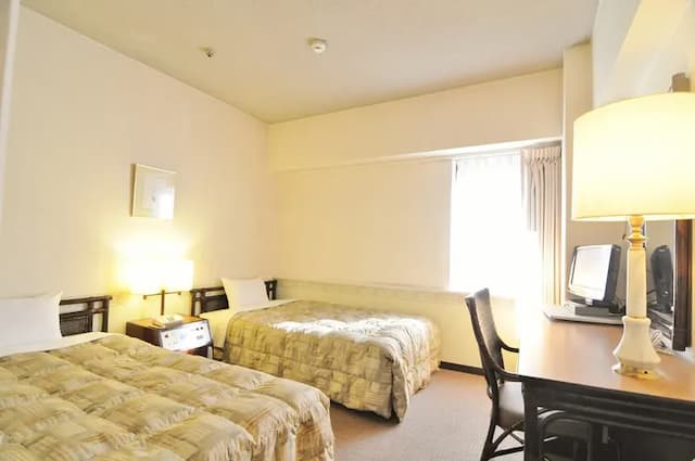 山形七日町華盛頓飯店｜近JR山形站/山形城跡開車6分/諏訪神社步行16分-標準雙床房【不挑房】-6