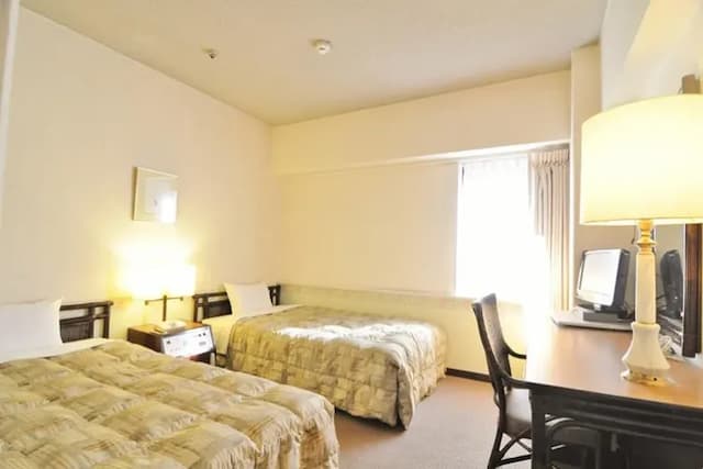 山形七日町華盛頓飯店｜近JR山形站/山形城跡開車6分/諏訪神社步行16分-標準雙床房【不挑房】-1