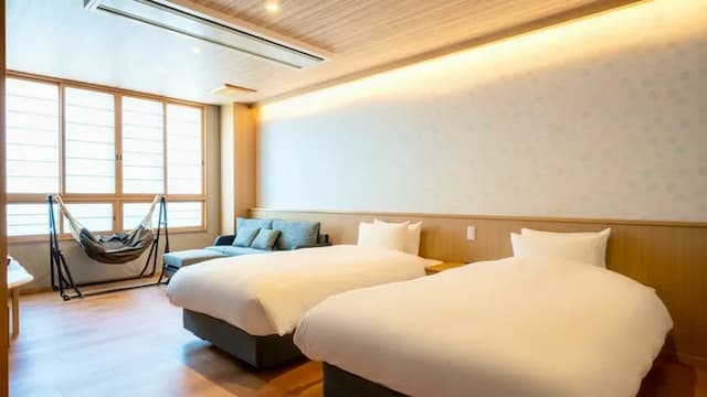 [Barrier-free Suite Twin] With steam sauna/Non-smoking