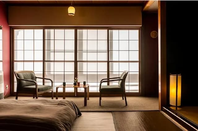 高見屋山川旅館｜米澤車站接駁/溫泉浴場/品嘗米澤牛-晴山荘：俱樂部房｜8張榻榻米【不挑房】-4