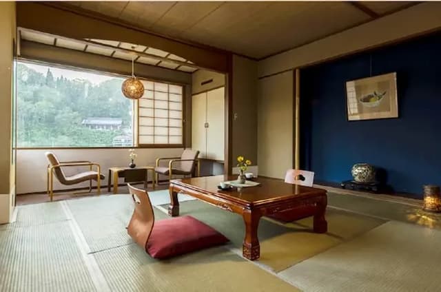 高見屋山川旅館｜米澤車站接駁/溫泉浴場/品嘗米澤牛-本館：和室｜10張榻榻米、附淋浴間【不挑房】-2