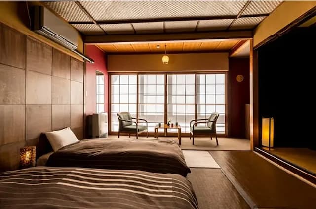 高見屋山川旅館｜米澤車站接駁/溫泉浴場/品嘗米澤牛-晴山荘：俱樂部房｜8張榻榻米【不挑房】-3