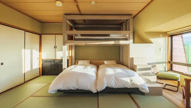 [Mountain view Japanese and Western room] ■ 50 square meters ■ Upper floor / No smoking