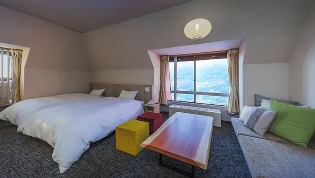 Takamiya Hotel Jurin-Deluxe Mountain View Semi Western-Style Room 46 to 50 Sq M-1