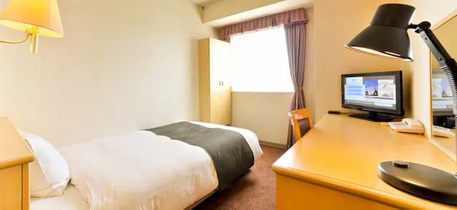 山形國際飯店｜JR山形站步行8分/山形城跡開車9分/諏訪神社步行11分-單人房【不挑房】-1