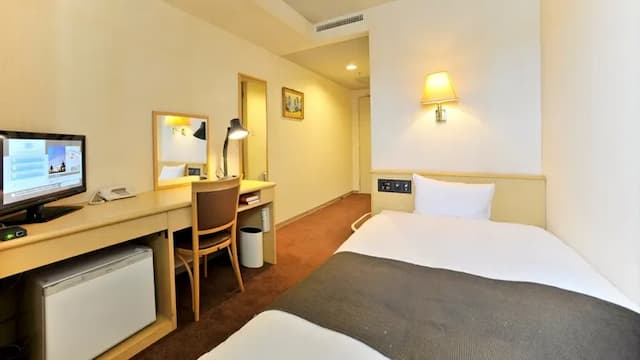山形國際飯店｜JR山形站步行8分/山形城跡開車9分/諏訪神社步行11分-單人房【不挑房】-7
