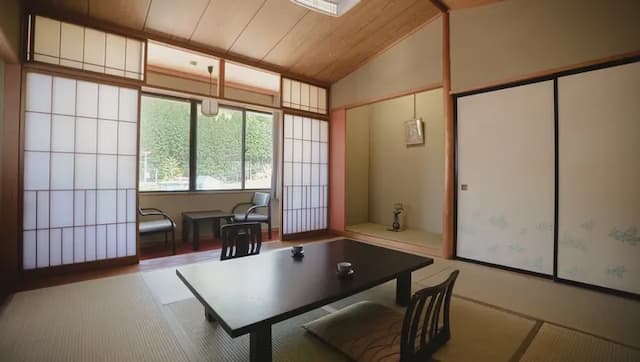 小野川溫泉 名湯旅館 吾妻莊｜大浴場/上杉神社開車13分/近米澤車站-本館：和室｜８張榻榻米、最多入住2人【不挑房】-1