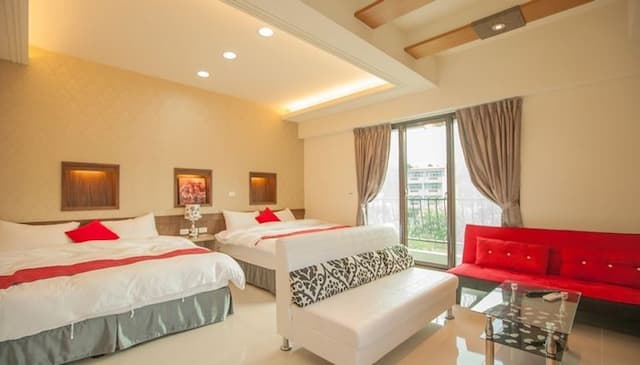 루시한 비앤비 (lusihan B&B)-301 Fashion Quadruple Family Room-1