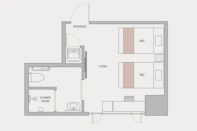 FAV 鹿兒島中央｜鹿兒島中央站步行10分-無障礙房-7