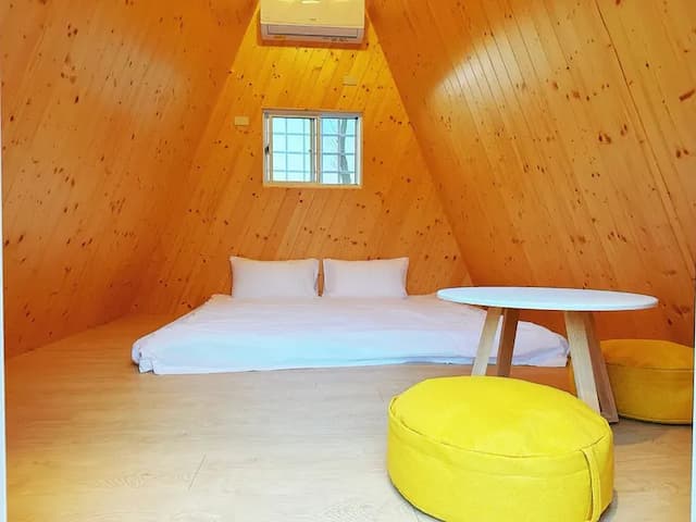 阮兜小丘-懶人露營露營小木屋B-6