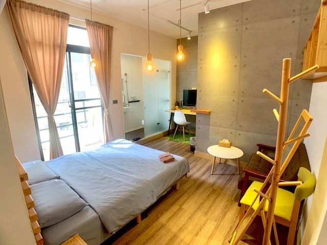 Loft.Wo 閣樓設計旅店-經濟雙人房 (簡易標準房-無車位&餐點，不選房)-10