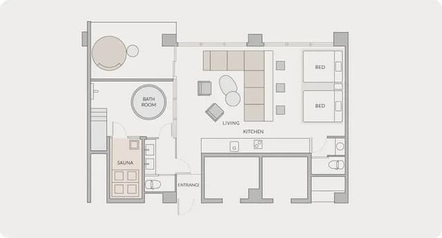 FAV LUX 長崎｜大浦天主教堂站步行2分/近軍艦島數位博物館-Sauna Suite Rooftop Access-7