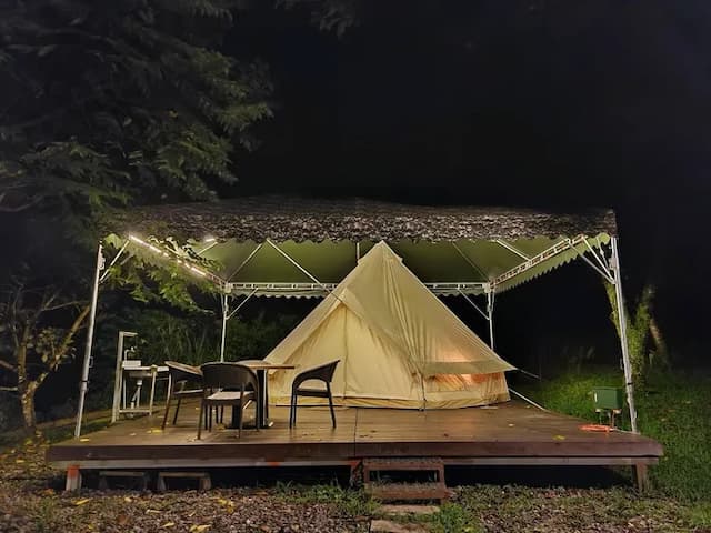 鷗漫景觀農場｜新上架！懶人帳、露營車-【懶人露營】M區｜雙人懶人帳（不指定）-1