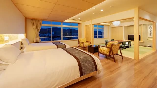 [Tensei Barrier-Free Special Room] A special room made of Tosa cypress and Tosa Japanese paper.